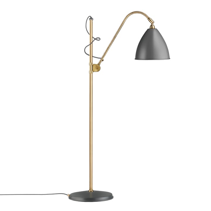 Bestlite BL3M floor lamp, grey-brass GUBI