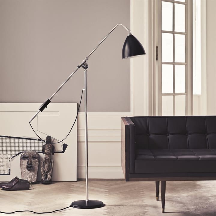 Bestlite BL4 floor lamp, black-chrome GUBI