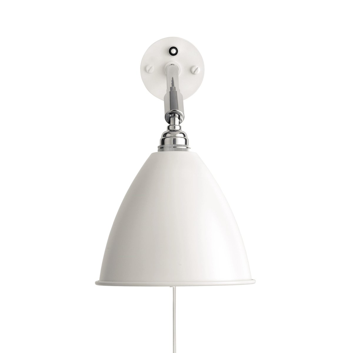 GUBI Bestlite BL7 wall lamp matte white-chrome