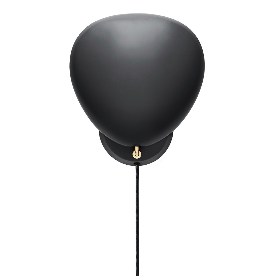 GUBI Cobra wall lamp black