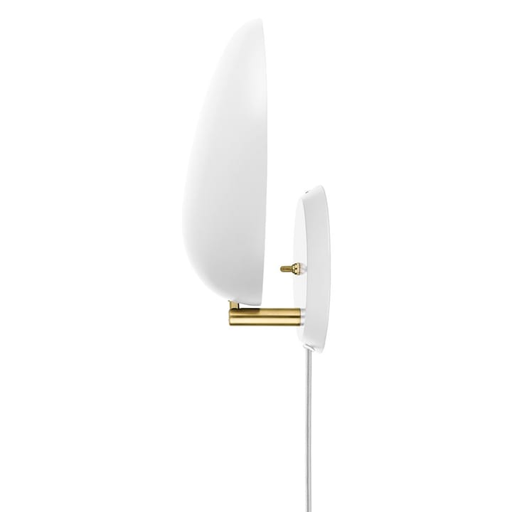 Cobra wall lamp, matte white GUBI