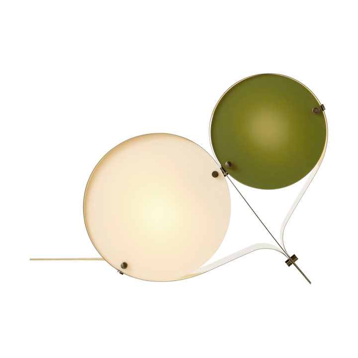 Coppia bordslampa - Ivory & olive - GUBI