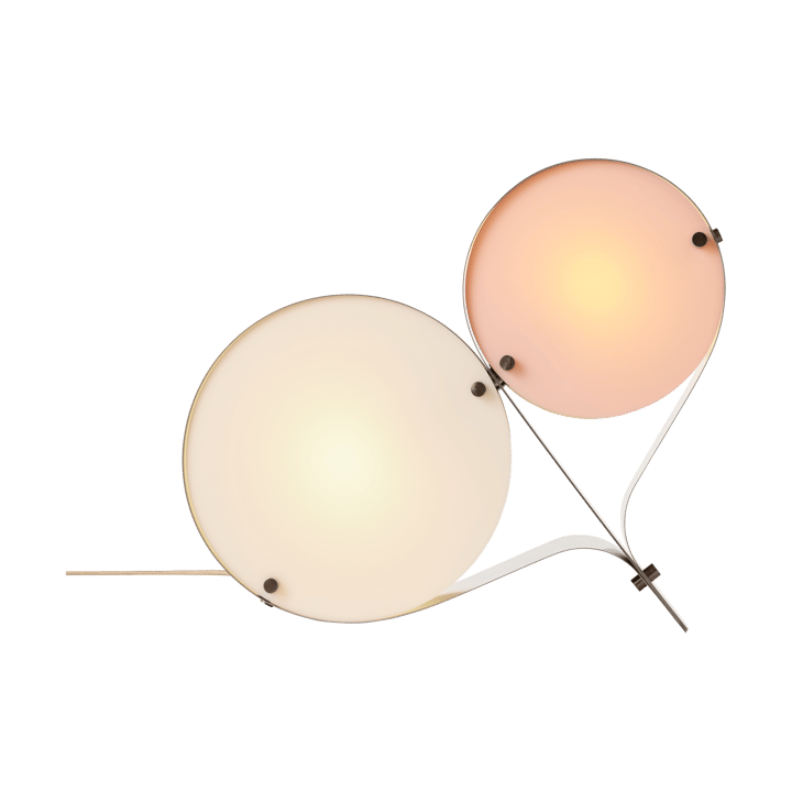 Coppia table lamp - Ivory & blush - GUBI