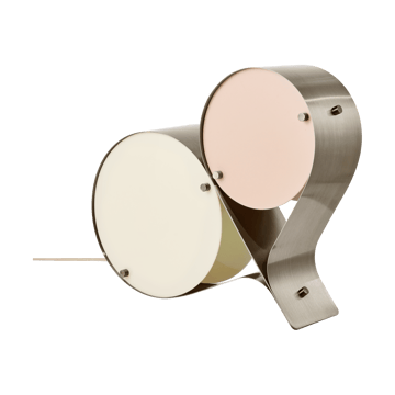 Coppia table lamp - Ivory & blush - GUBI