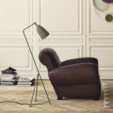 Grashopper floor lamp - Blue-grey - GUBI