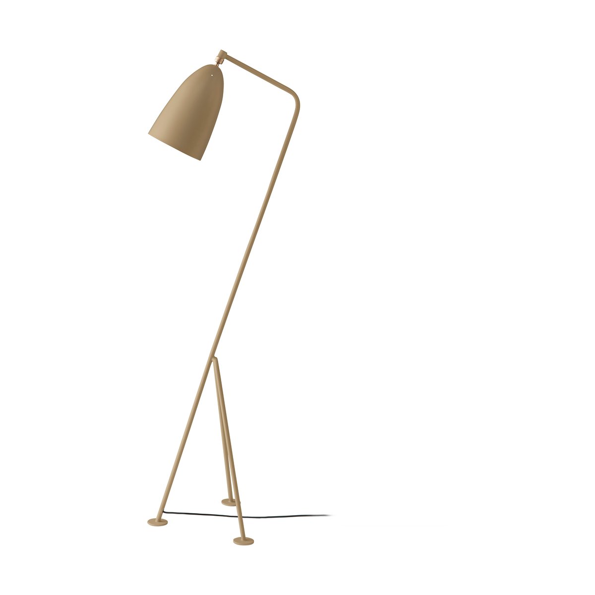 GUBI Grashopper floor lamp Olive brown