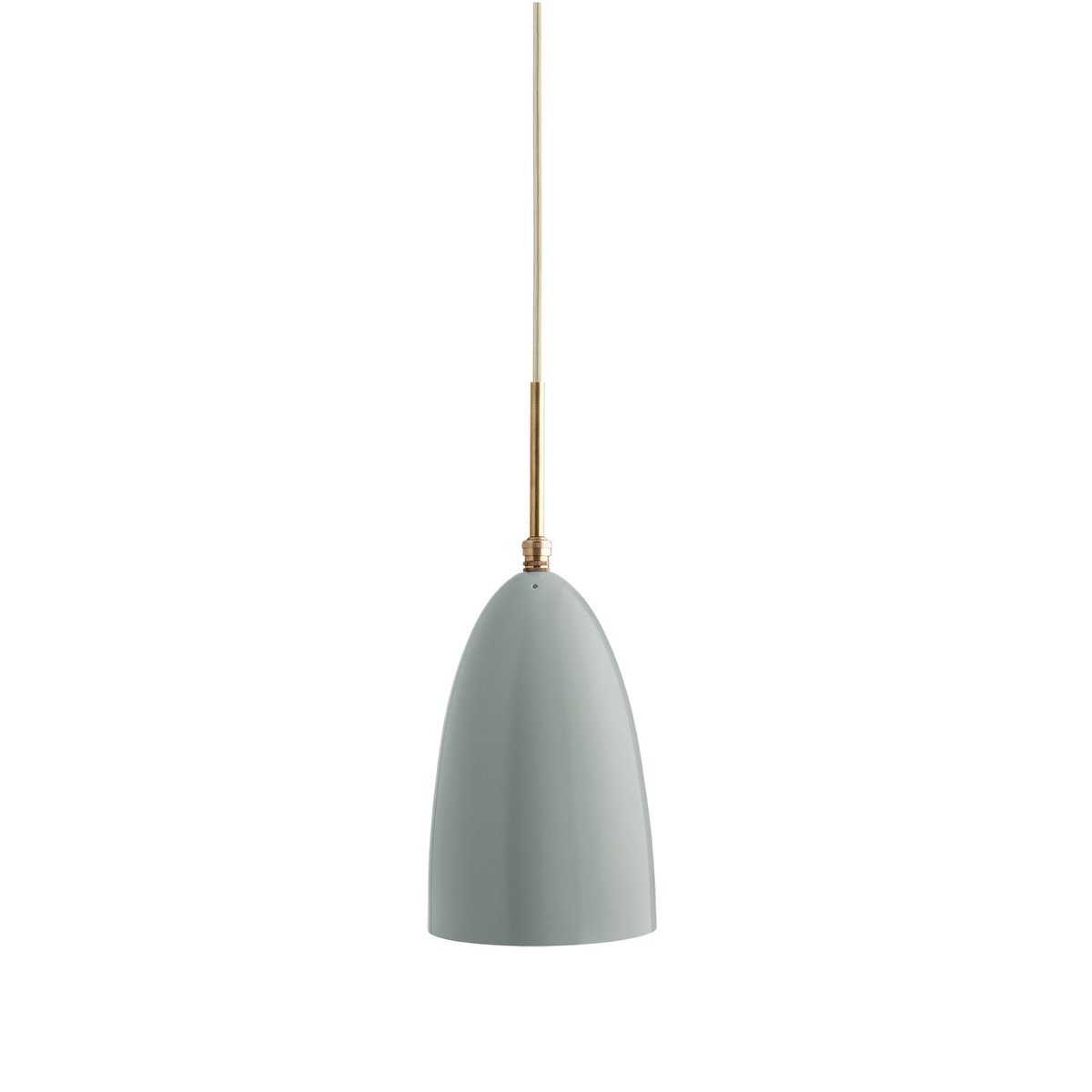 GUBI Grasshopper pendant lamp blue grey