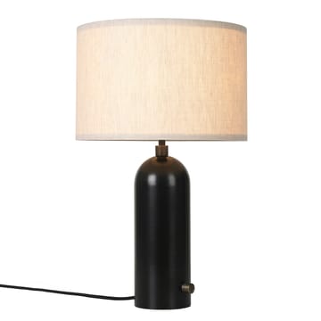 Gravity S bordslampa - Svart-canvas - GUBI