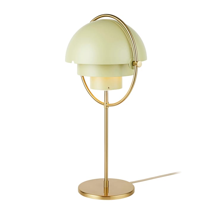 Multi-Lite bordslampa, Brass-desert sage GUBI