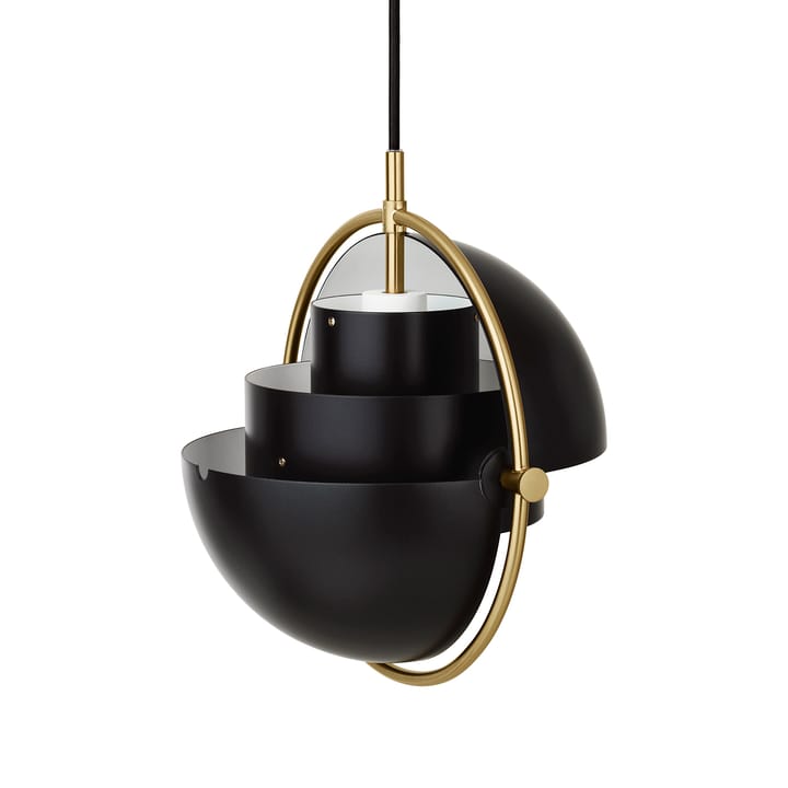 Multi-Lite ceiling lamp small, brass-black GUBI