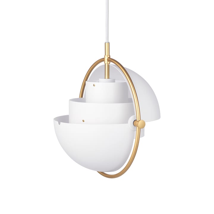 Multi-Lite ceiling lamp small, brass-white GUBI