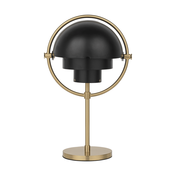 Multi-Lite portabel lampa, Black semi matt-brass GUBI