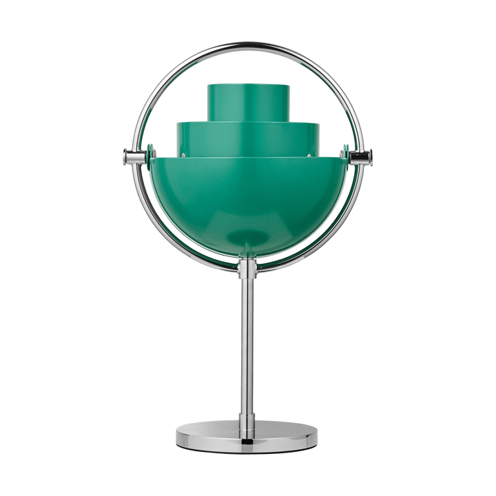 Multi-Lite portabel lampa, Teal green-chrome GUBI