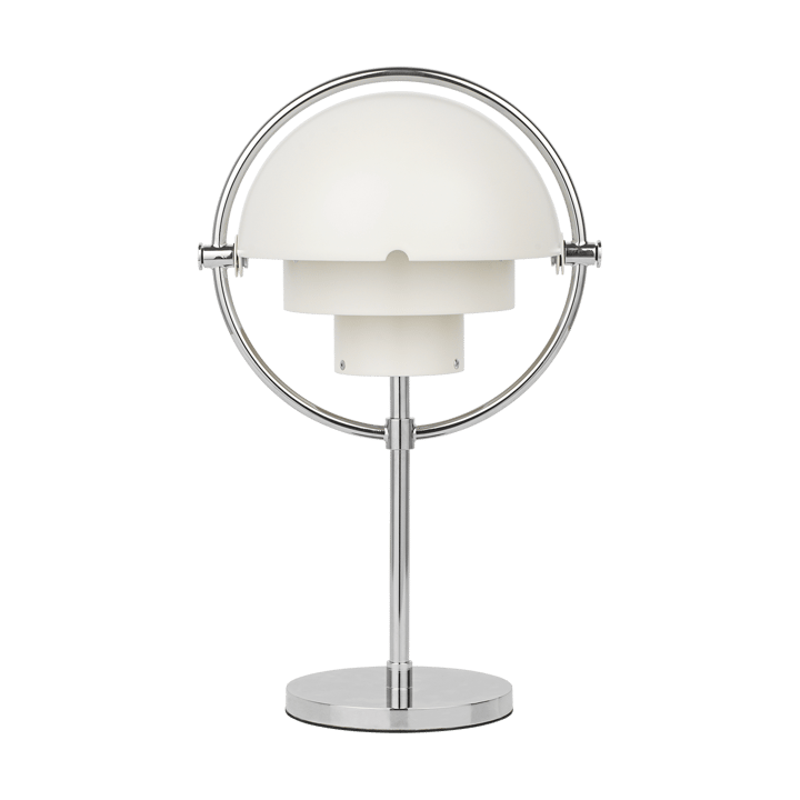 Multi-Lite portabel lampa, White semi matt-chrome GUBI