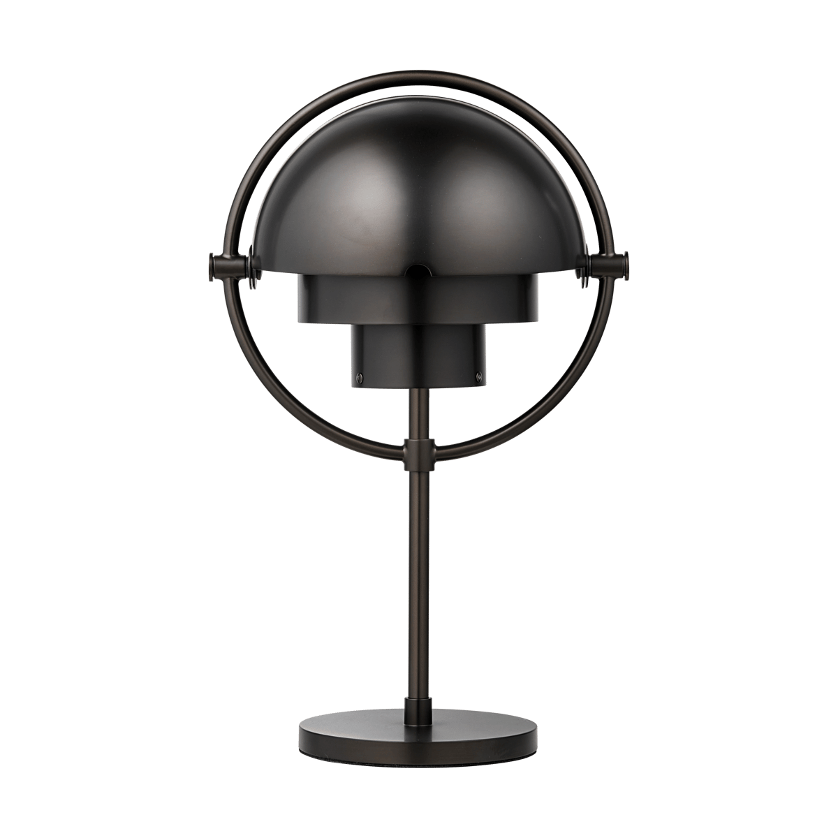 GUBI Multi-Lite portable lamp Black brass