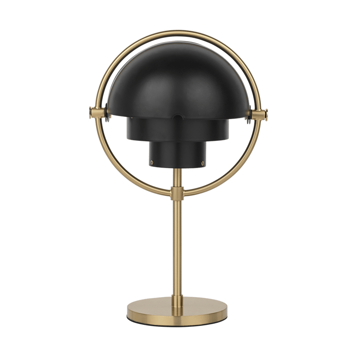 Multi-Lite portable lamp, Black semi matte-brass GUBI