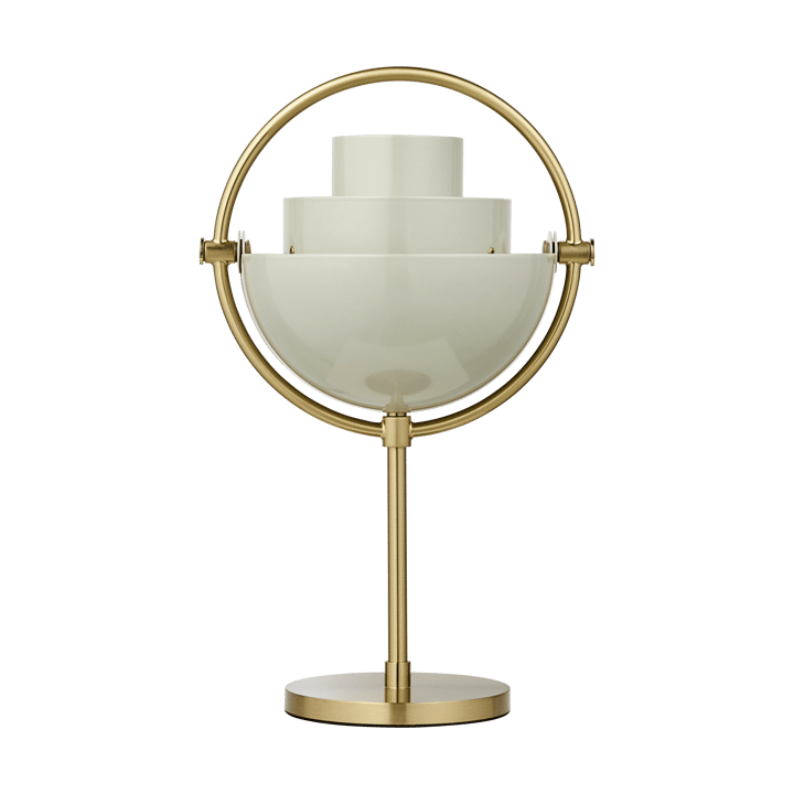 Multi-Lite portable lamp, Pastel gray-brass GUBI