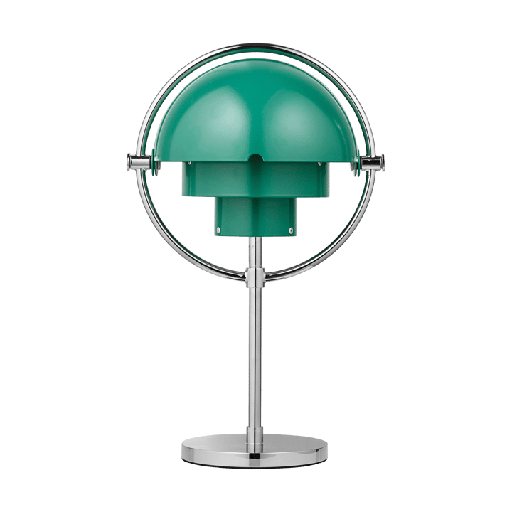 Multi-Lite portable lamp - Teal green-chrome - GUBI