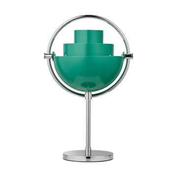 Multi-Lite portable lamp - Teal green-chrome - GUBI