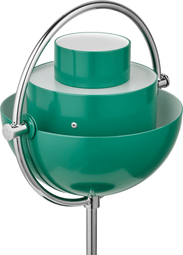 Multi-Lite portable lamp - Teal green-chrome - GUBI