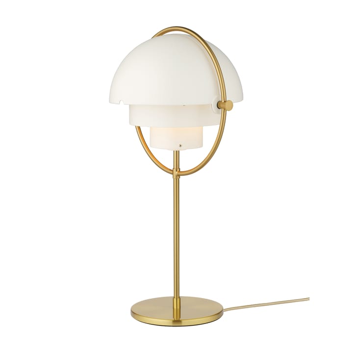 Multi-Lite table lamp, brass-white GUBI