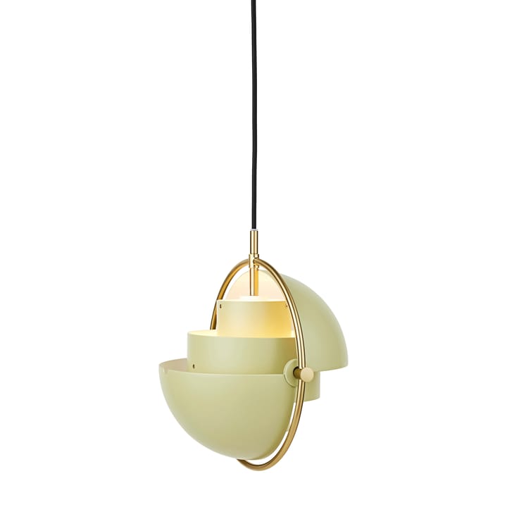 Multi-Lite taklampa small, Brass-desert sage GUBI