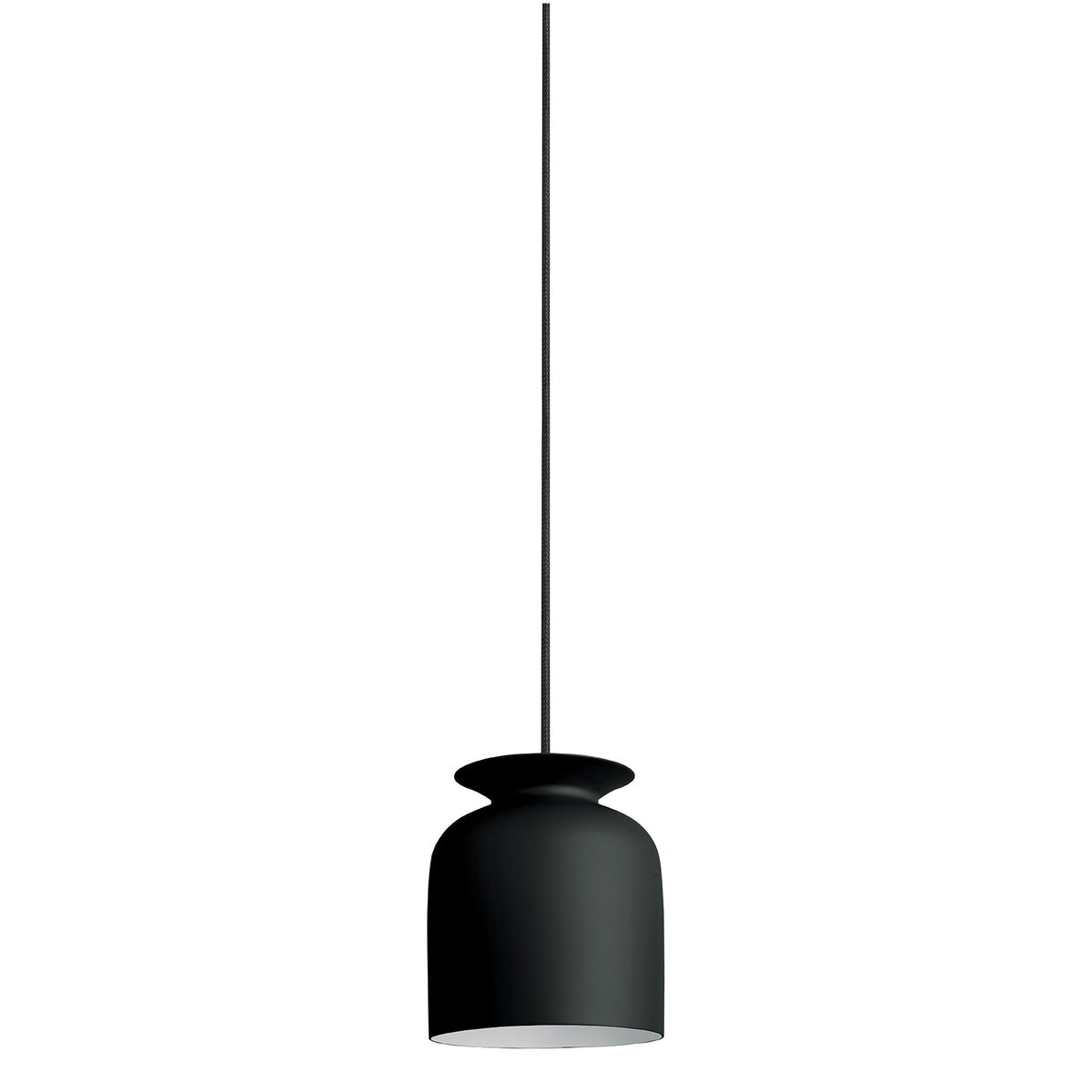 GUBI Ronde pendant small charcoal black