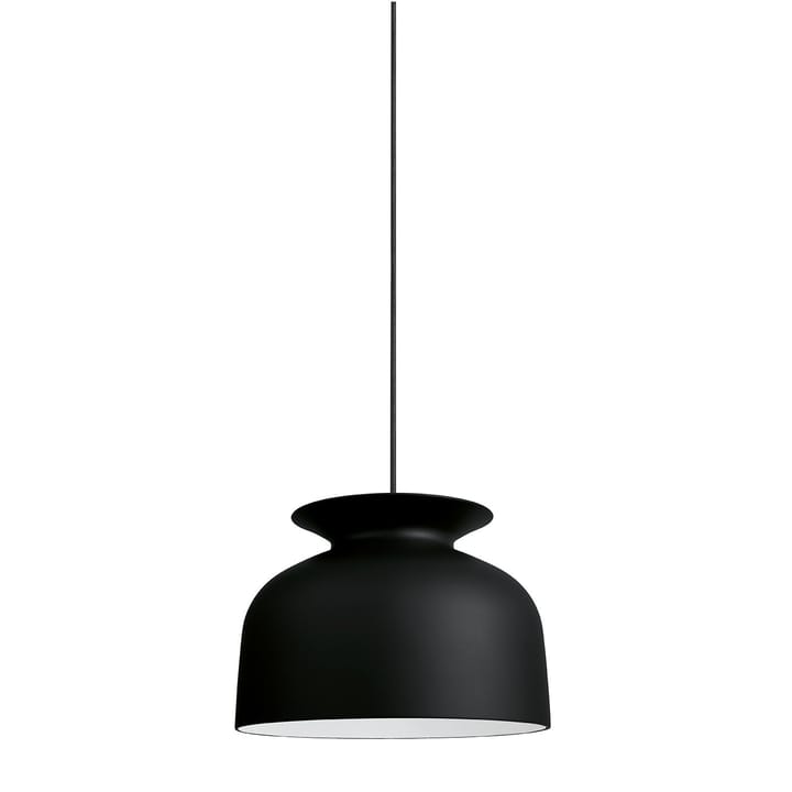 Ronde taklampa stor, charcoal black (svart) GUBI