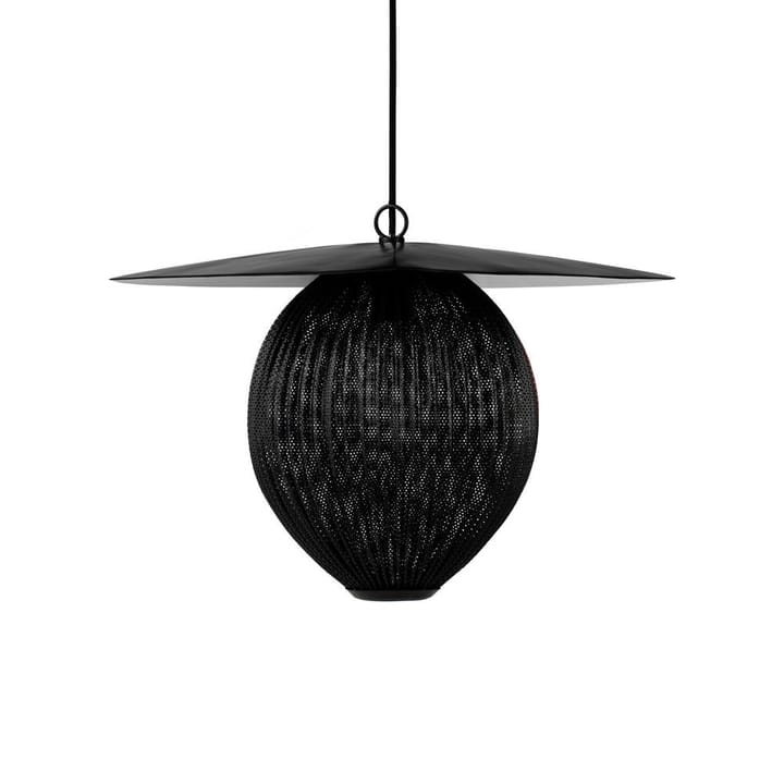 Satellite taklampa medium Ø22cm, midnight black (svart) GUBI