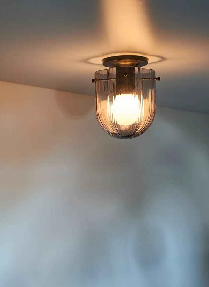 Seine ceiling lamp Ø17.2 cm, Brass-smoke GUBI