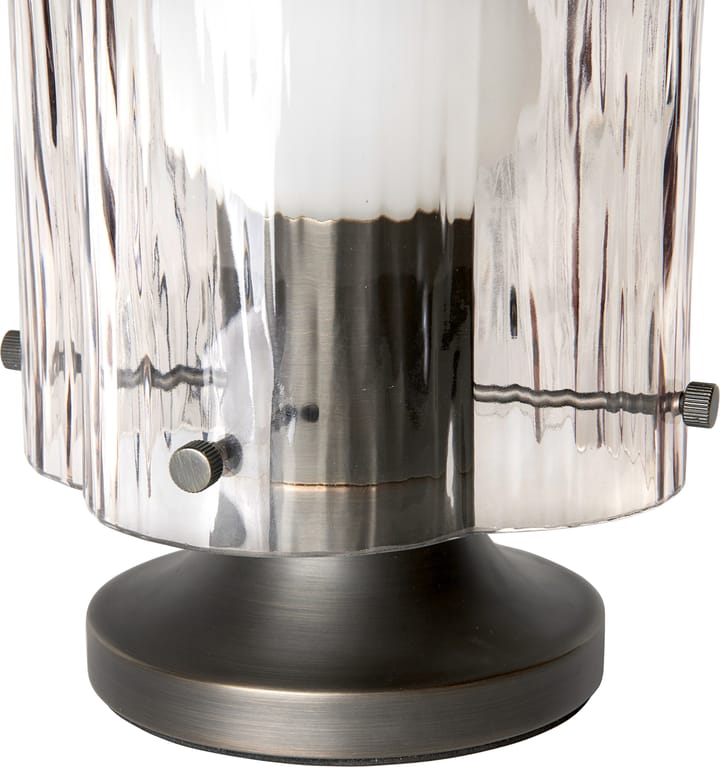 Seine table lamp Ø17.2x26.2 cm, Brass-smoke GUBI