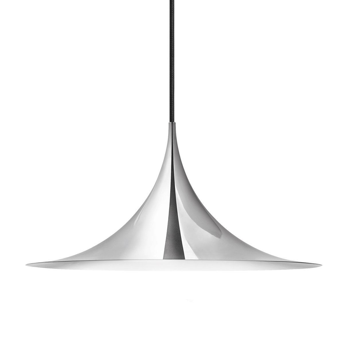 GUBI Semi lamp Ø 47 cm Chrome