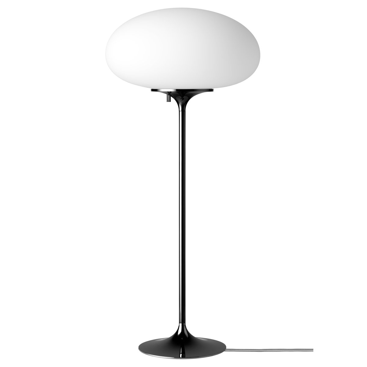 GUBI Stemlite table lamp 70 cm black chrome