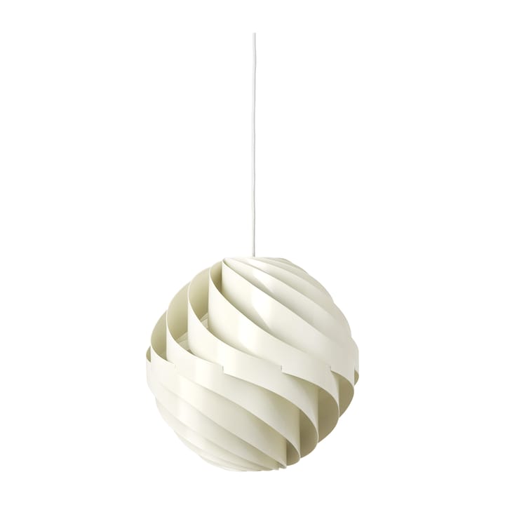 Turbo ceiling lamp glossy 36 cm, Alabaster white GUBI