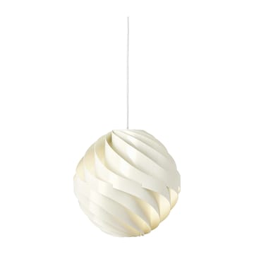 Turbo ceiling lamp glossy 36 cm - Alabaster white - GUBI