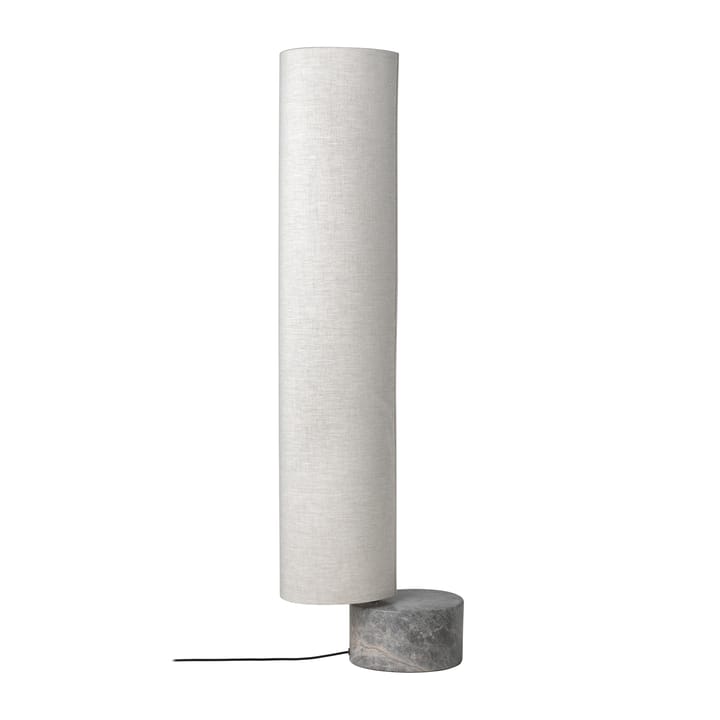 Unbound floor lamp 120 cm, Canvase-grey marble GUBI