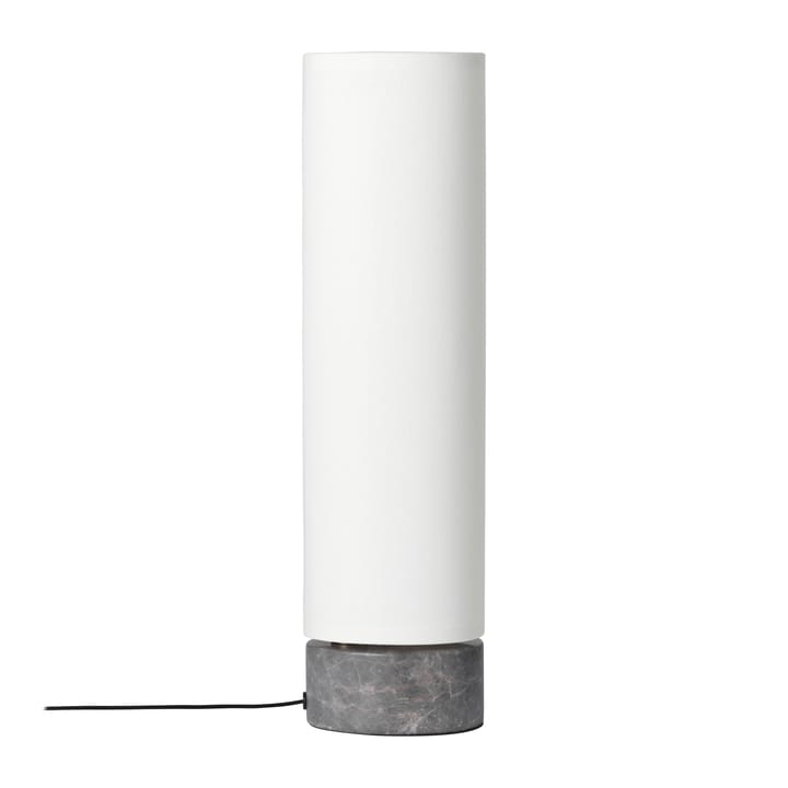 Unbound table lamp, White-grey marble GUBI