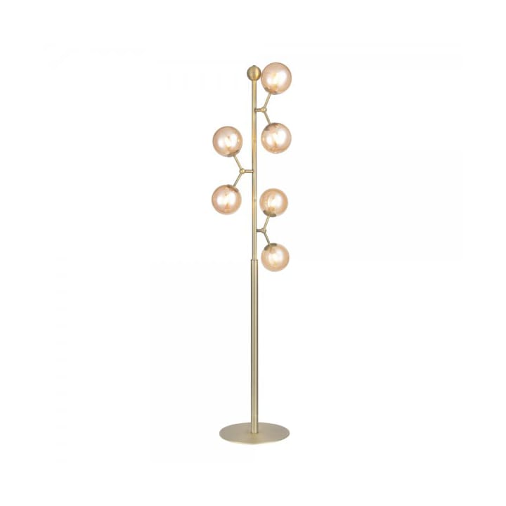 Atom floor lamp 155 cm, Brass Halo Design