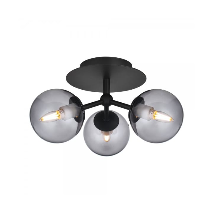 Atom trio ceiling lamp 26 cm, Black Halo Design