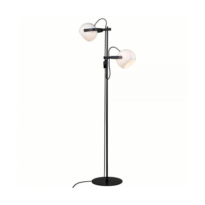 DC opalic floor lamp 150 cm - Black and white - Halo Design