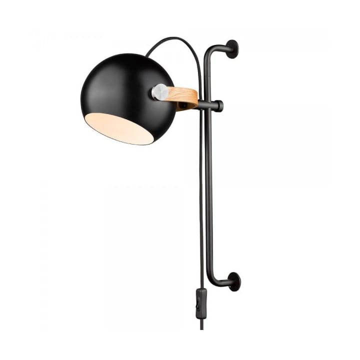 DC wall lamp 52 cm, Black Halo Design