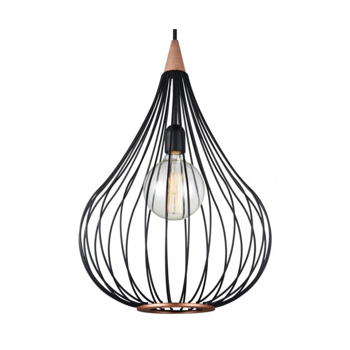 Halo Design Drops pendant lamp Ø38 cm Black