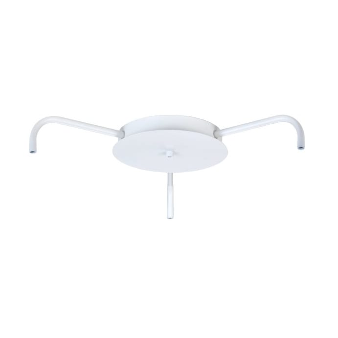 Halo Design ceiling plate for 4 lamps - White - Halo Design