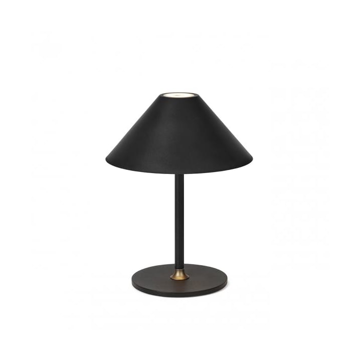 Hygge batteri bordslampa 19 cm, Svart Halo Design