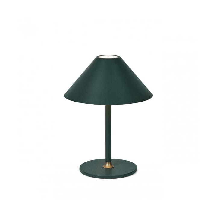 Hygge battery table lamp 19 cm - Dark green - Halo Design