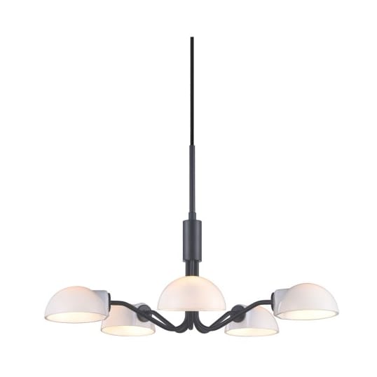 Kjøbenhavn mini chandelier 18 cm, Black Halo Design