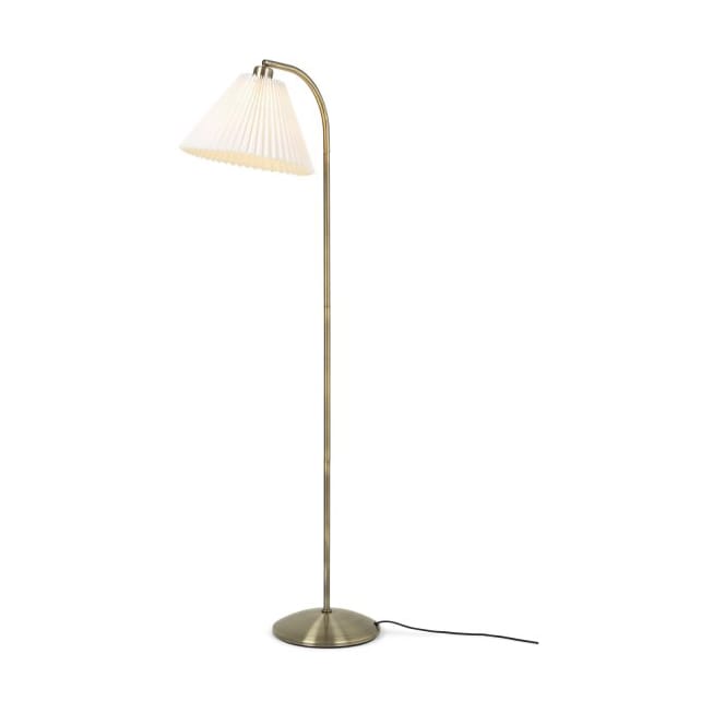 Medina Floor Lamp 132 cm, Antique Brass Halo Design