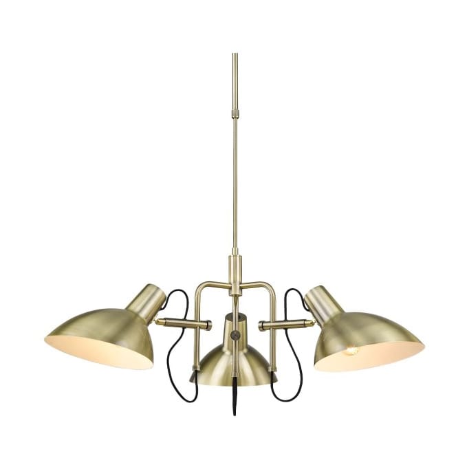 Metropole 3-Licht Deckenleuchte 73 cm - Goldfarben - Halo Design