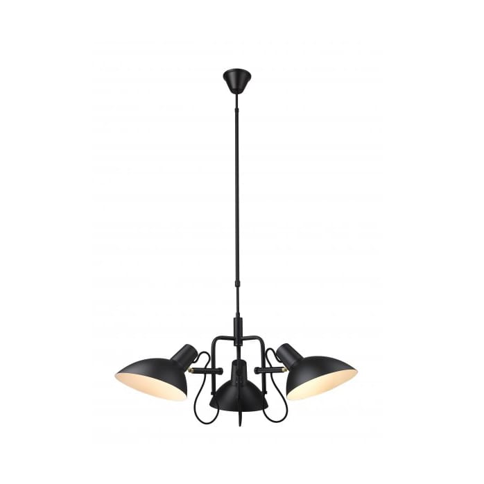 Metropole ceiling chandelier Ø76 cm, Black Halo Design