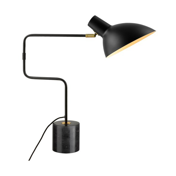 Halo Design Metropole Deluxe Table Lamp 58.5 cm Black